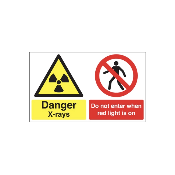 x-ray warning signs